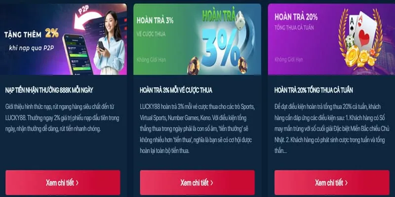Khuyến mãi và ưu đãi casino 99win55